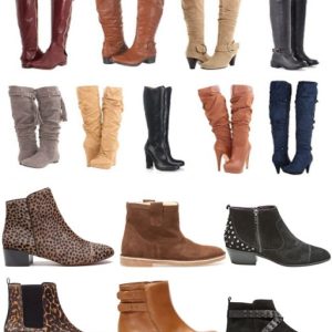 Saco de bota y botín de mujer usado oferta
