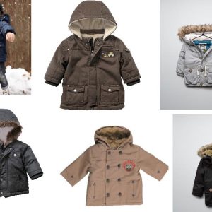Fardo de parkas de niño premium
