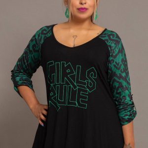 Fardo de poleras de mujer de tallas grandes calidad primera